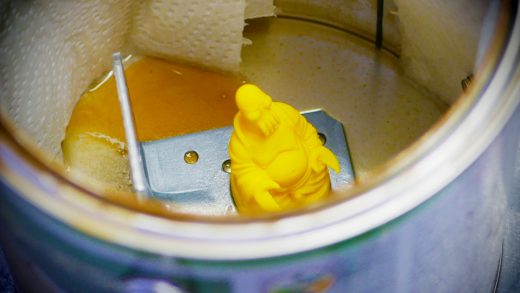 Does Acetone also work for welding and smoothing PLA 3D printed parts?