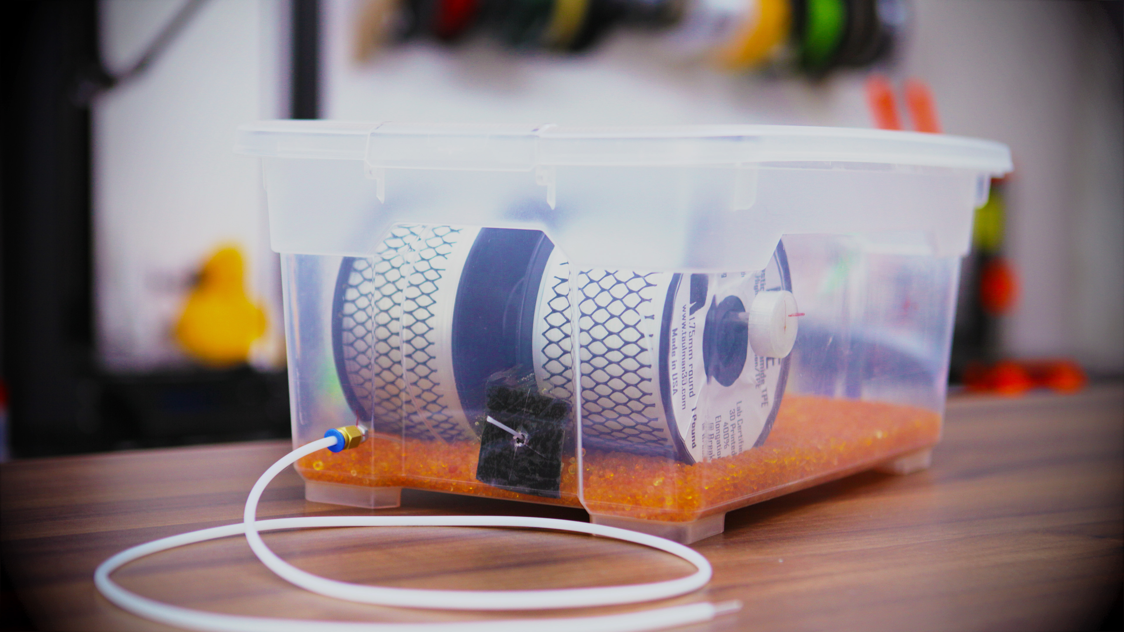 How to keep your filament dry Make a storage box! Tom's 3D printing