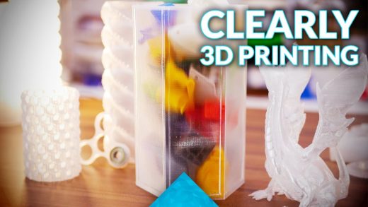 How to create transparent 3D prints!