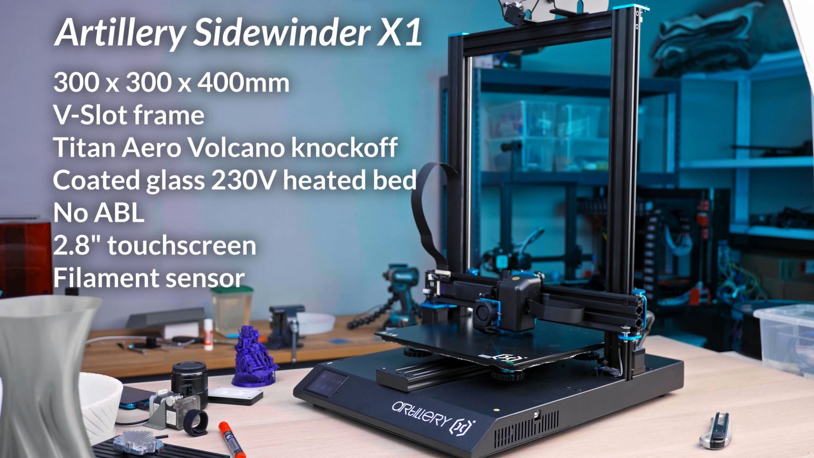 Envision Ulydighed vores Artillery Sidewinder X1 Review – Tom's 3D printing guides and reviews